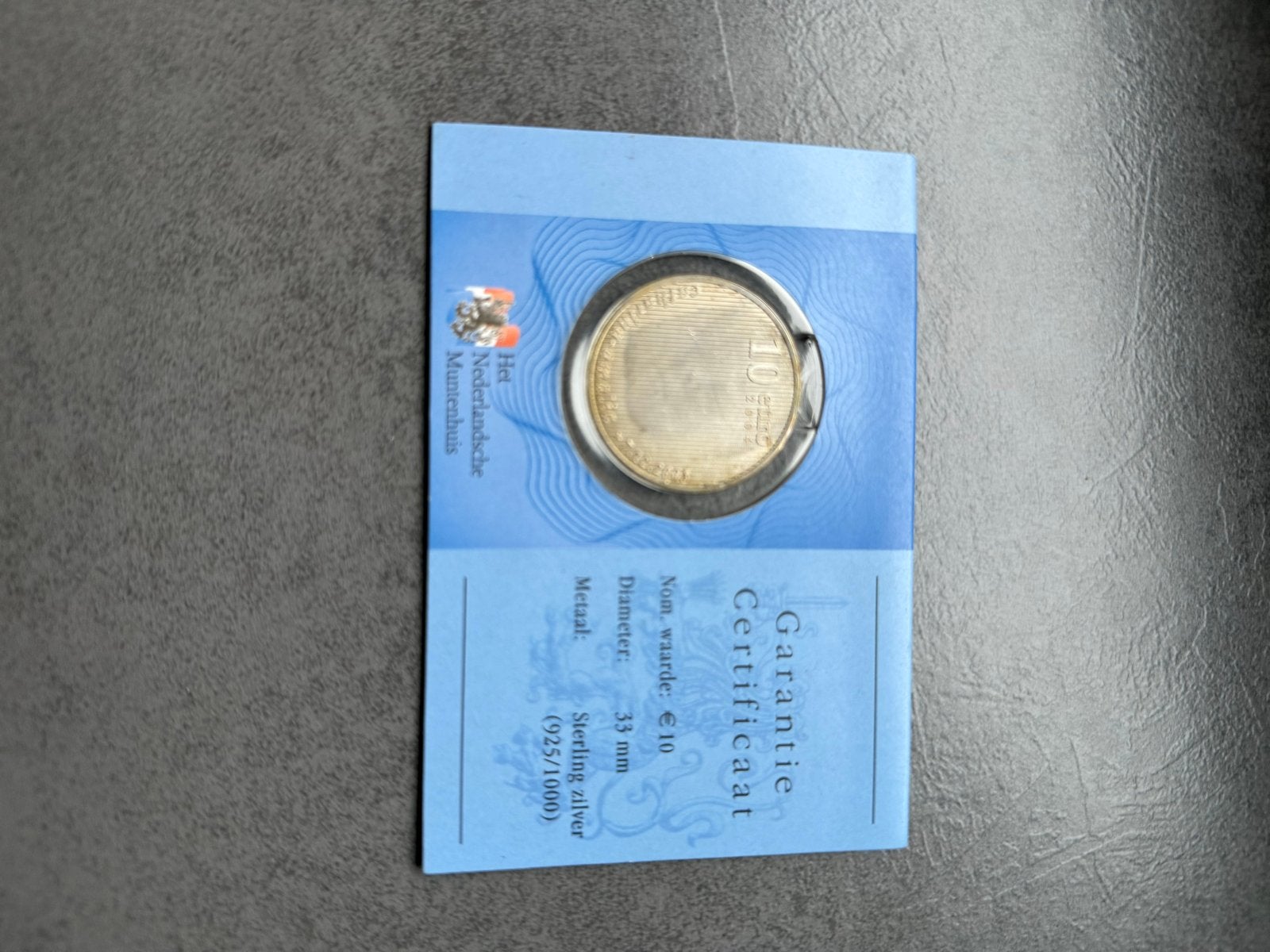 Zilveren 10 Euro munt Het Nederlandse Muntenhuis, Koningin Beatrix, Zilver, Euro's, Ophalen of Verzenden