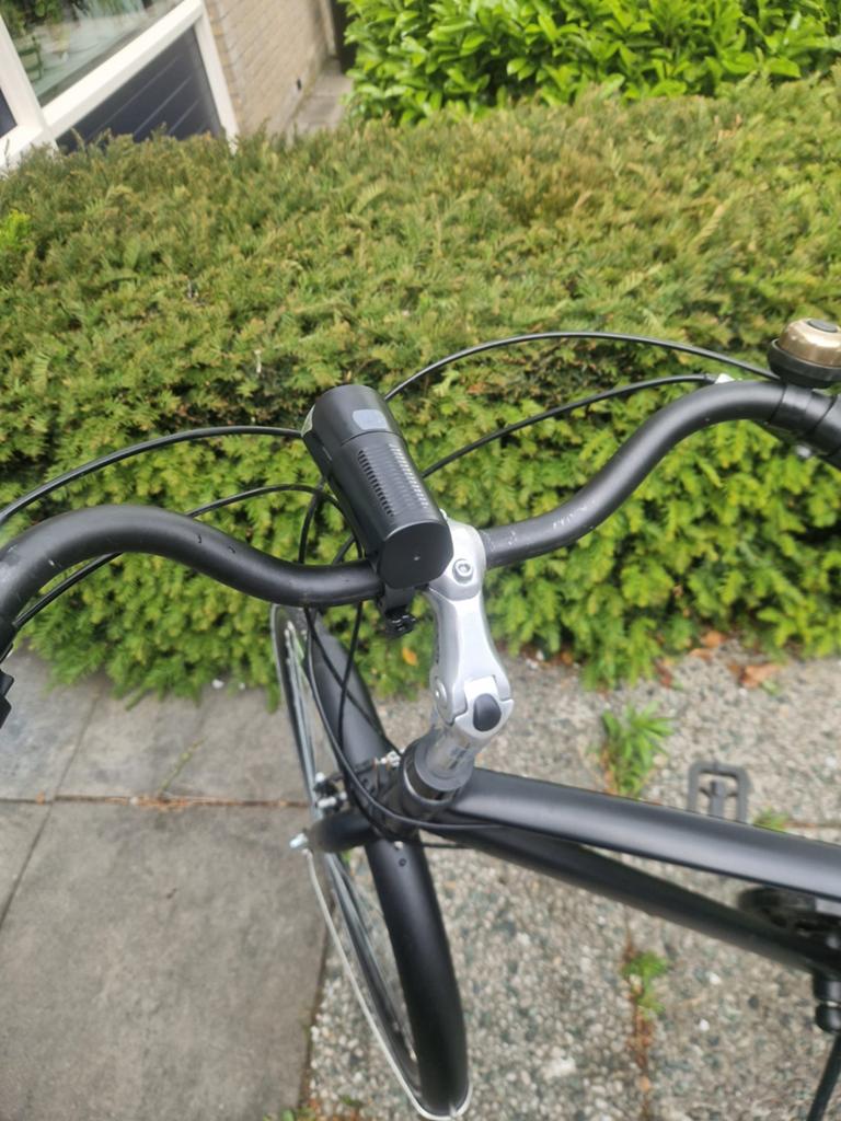 Zwarte herenfiets met versnellingen 23 inch, Fietsen en Brommers, Fietsen | Heren | Herenfietsen, Velgrem, Versnellingen, Zo goed als nieuw