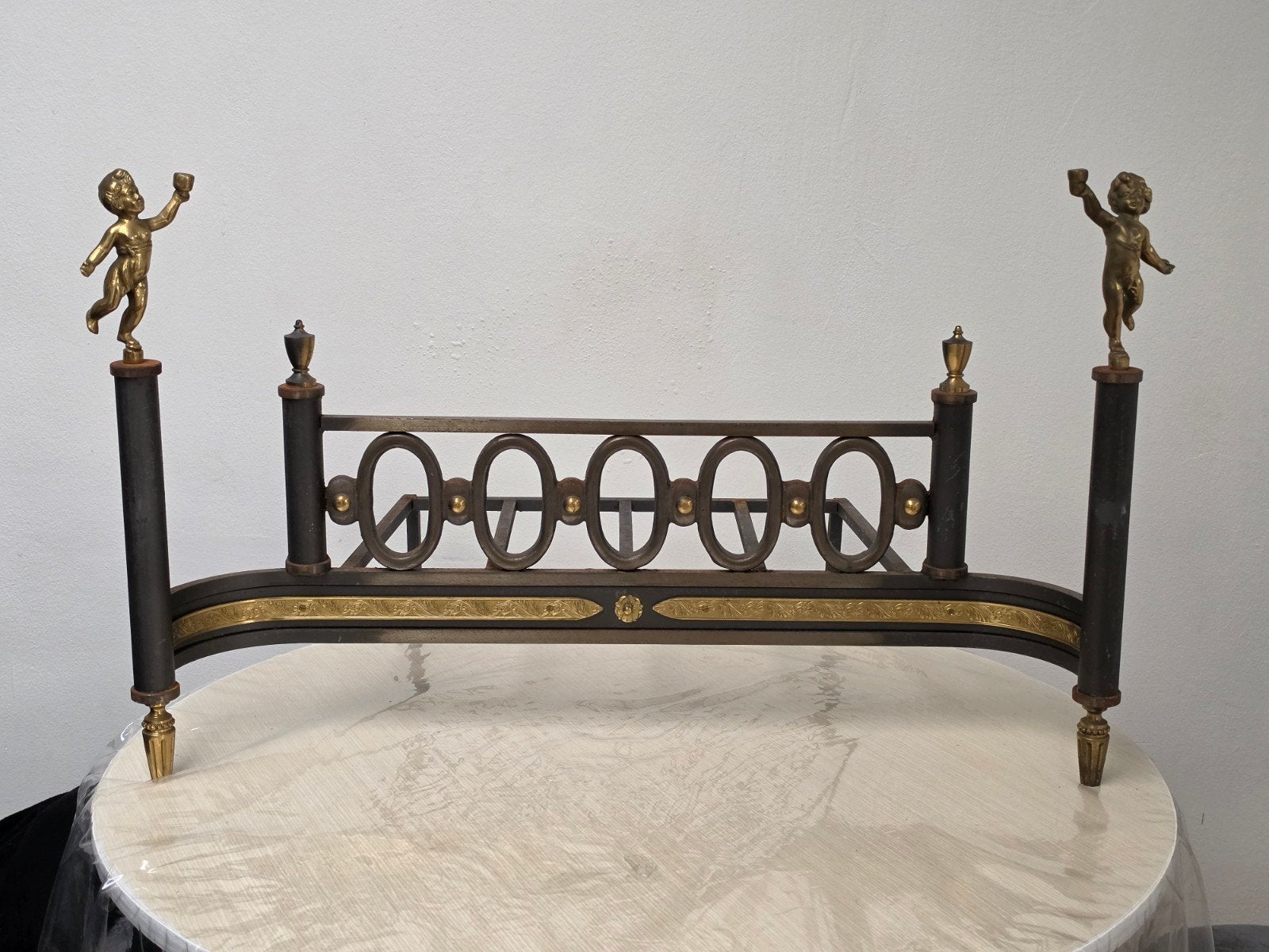 Unique Prachtige franse haardbok met cherubijn figuren, Ophalen of Verzenden