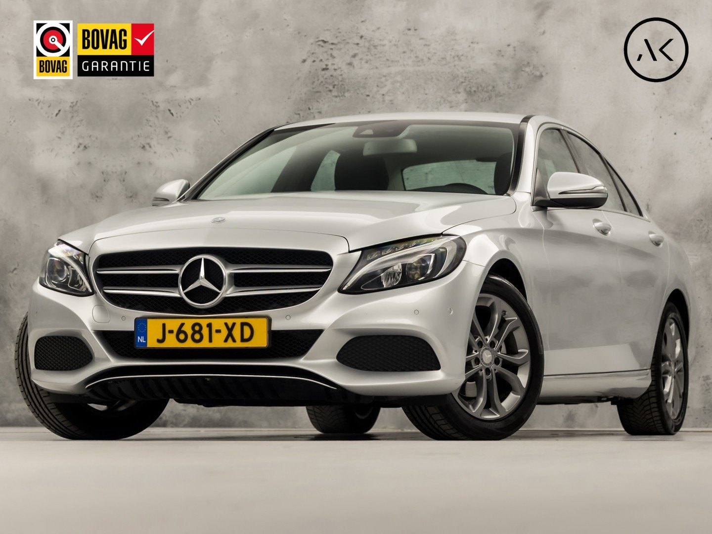 Mercedes-Benz C-Klasse 180 Sport 156Pk Automaat (NAVIGATIE,, Auto's, Automaat, 12 maanden, Leder en Stof, 1595 cc