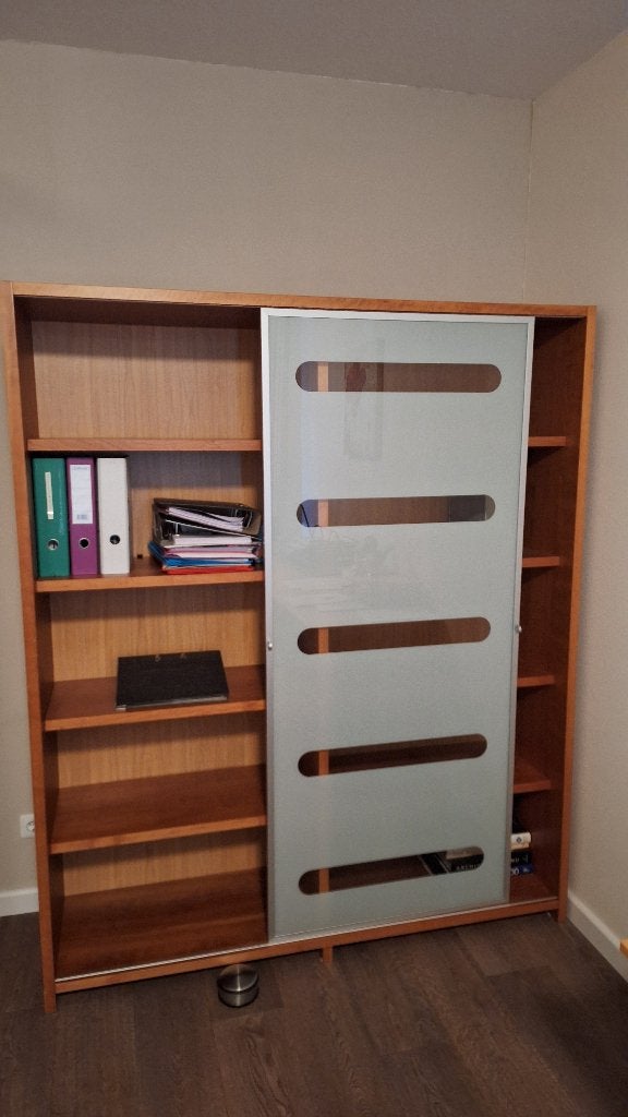 kast, Ophalen, Glas, Met deur(en), 150 tot 200 cm