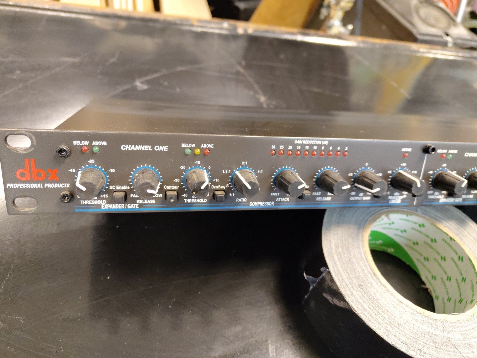 dbx 166XL Compressor / Gate / Limiter 19" Rack, Ophalen of Verzenden, Zo goed als nieuw, Overige typen