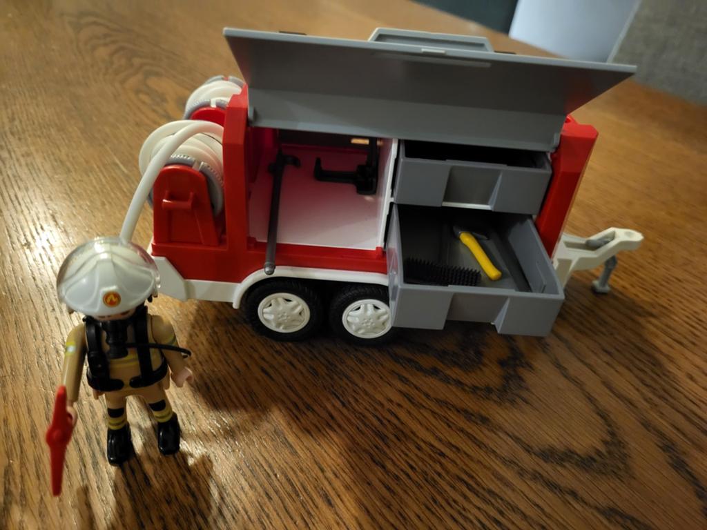 Playmobil brandweer, Ophalen of Verzenden, Zo goed als nieuw, Complete set