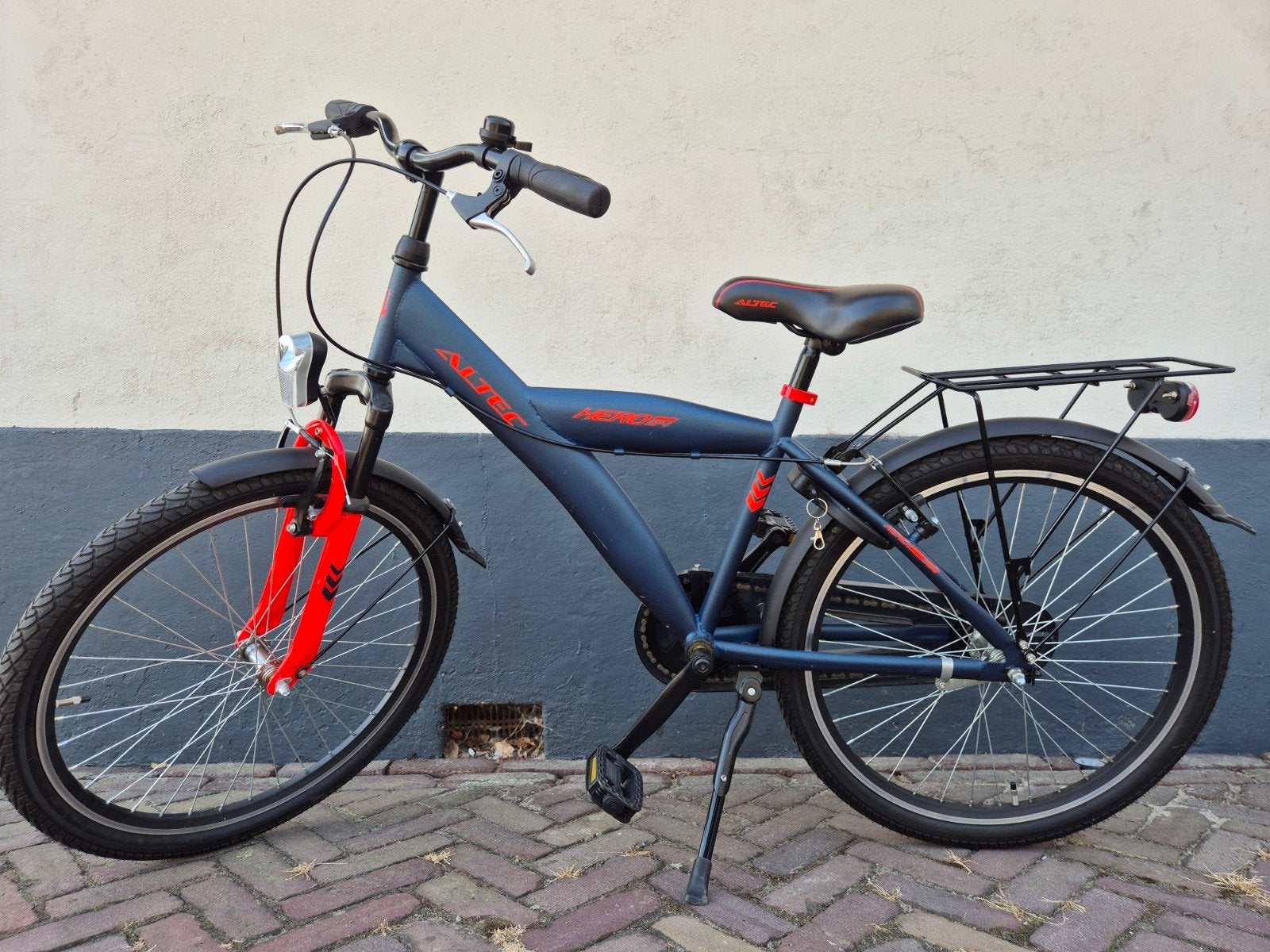 Altec kinderfiets 24 inch - Zo goed als nieuw, Overige merken, Velgrem, Zo goed als nieuw, Minder dan 49 cm