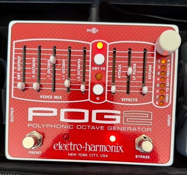 Electro-Harmonix POG2 — Polyphonic Octave Generator, Muziek en Instrumenten, Effecten, Zo goed als nieuw, Overige typen, Verzenden
