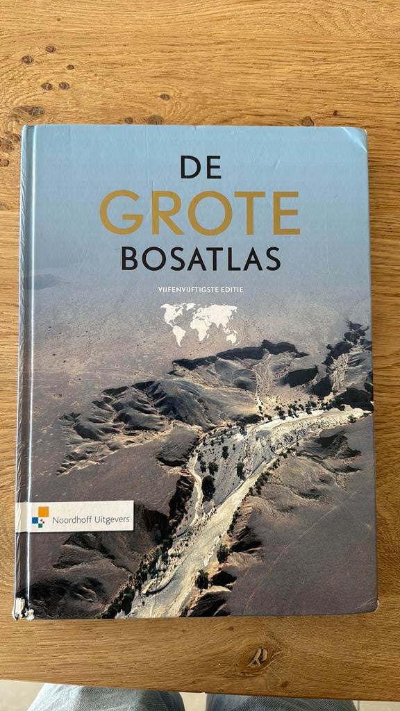 De Grote Bosatlas 55e editie, Boeken, Bosatlas, 2000 tot heden, Ophalen of Verzenden, Zo goed als nieuw