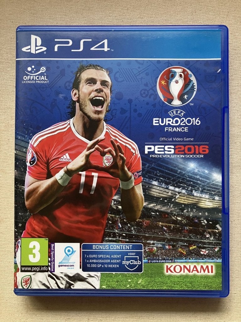 PES 2016: UEFA EURO 2016 PS4, Ophalen of Verzenden, Zo goed als nieuw, Sport, 3 spelers of meer