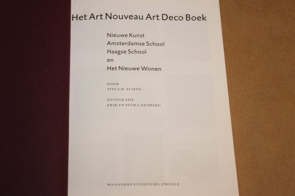 Art Nouveau & Art Deco — Nederlandse Kunststijlen, Boeken, Ophalen of Verzenden, Gelezen