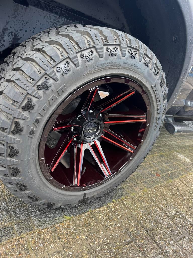 Dodge ram 1500 velgen set nieuwstaat, Auto-onderdelen, Banden en Velgen, Banden en Velgen, Nieuw, Ophalen of Verzenden, All Season