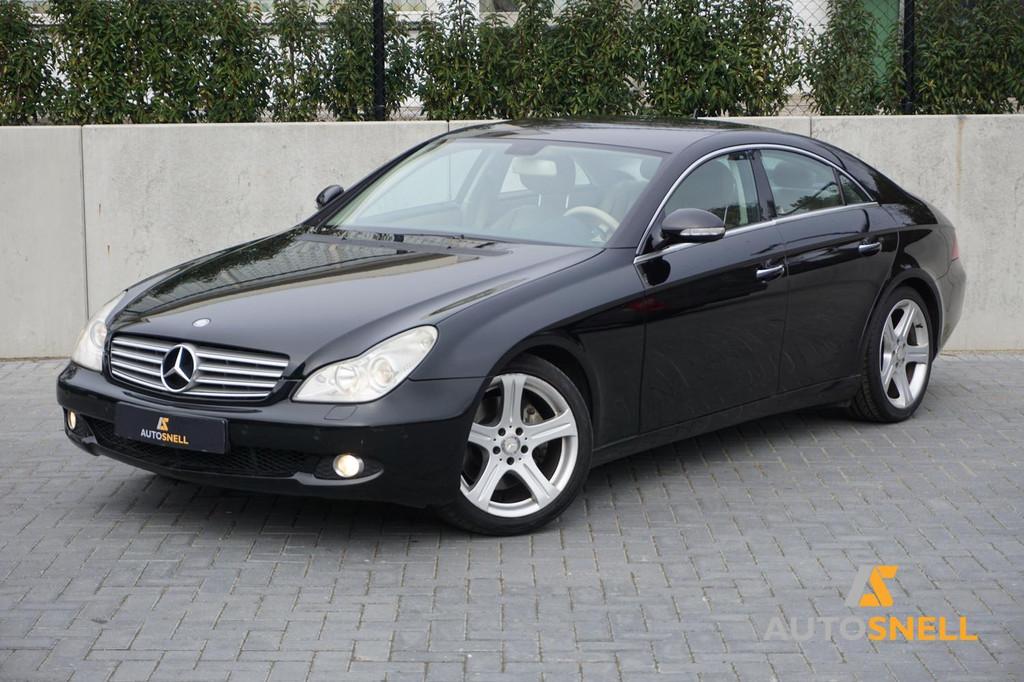 Mercedes-Benz CLS 350 CGI 292pk 2007 AUT Topstaat! BTW, Automaat, Achterwielaandrijving, Gebruikt, Zwart