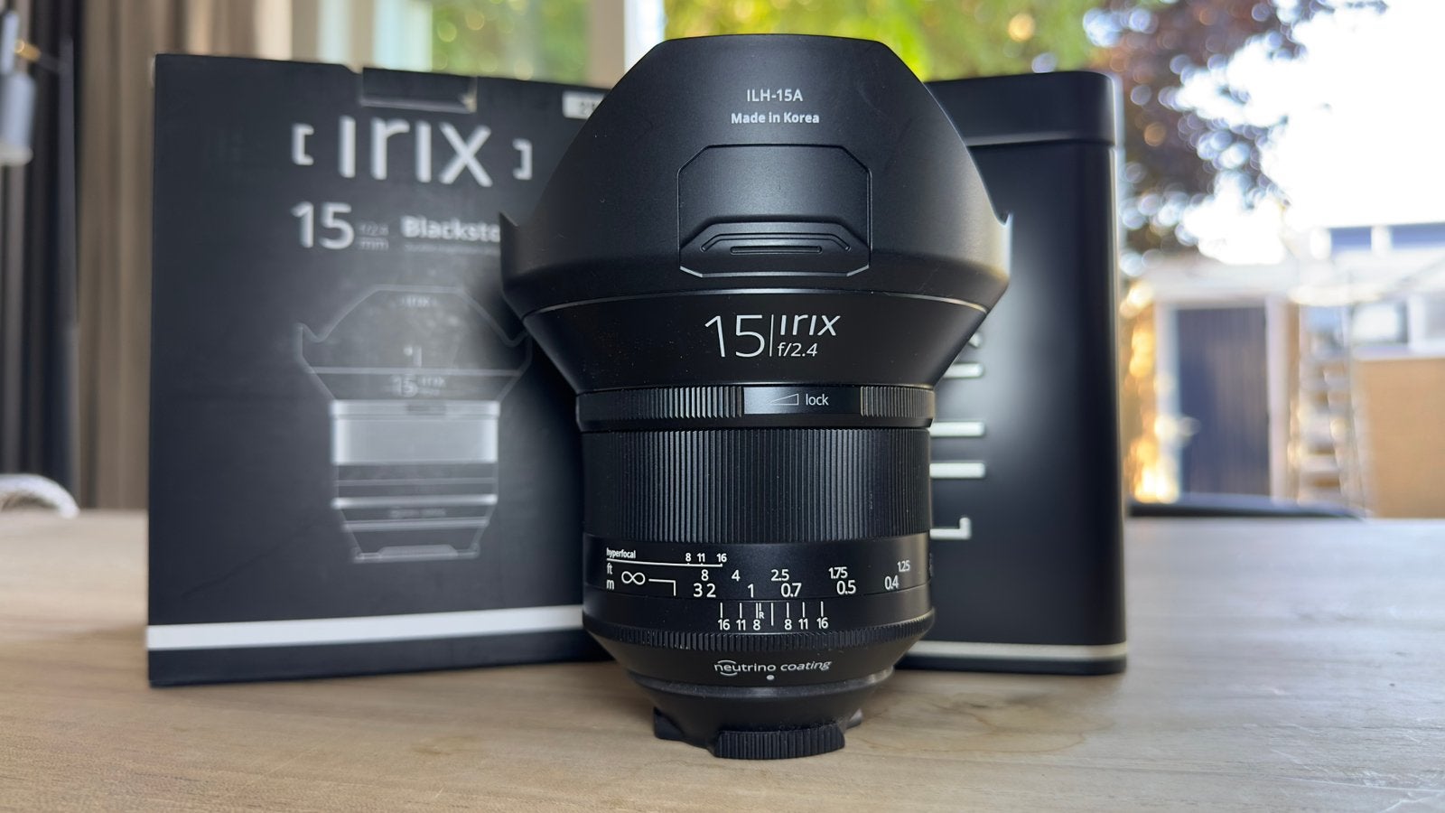 Irix 15mm f2.4 Blackstone ultragroothoek Nikon, Ophalen of Verzenden, Zo goed als nieuw, Groothoeklens