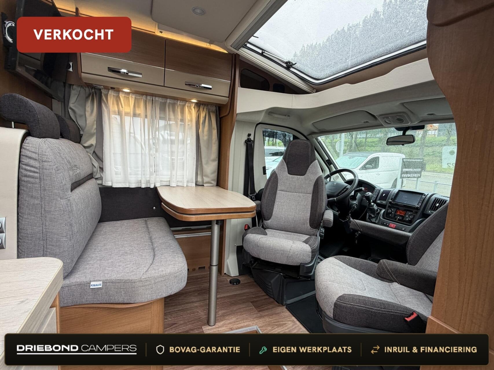 Knaus 650 MEG Platinum Enkele Bedden Levelsysteem Lithium 2X, 7 tot 8 meter, Bedrijf, Airconditioning, 7 tot 8 meter