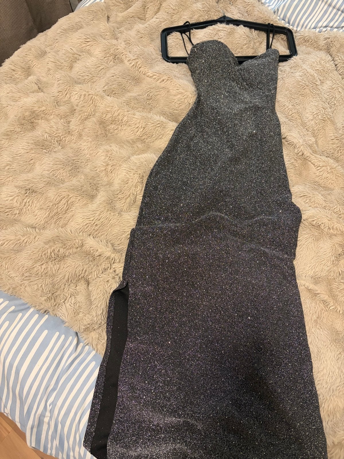 Elegante glitter jurk - Maat 36 - Nooit gedragen, Kleding | Dames, Jurken, Ophalen of Verzenden, Nieuw, Maat 36 (S), Zwart