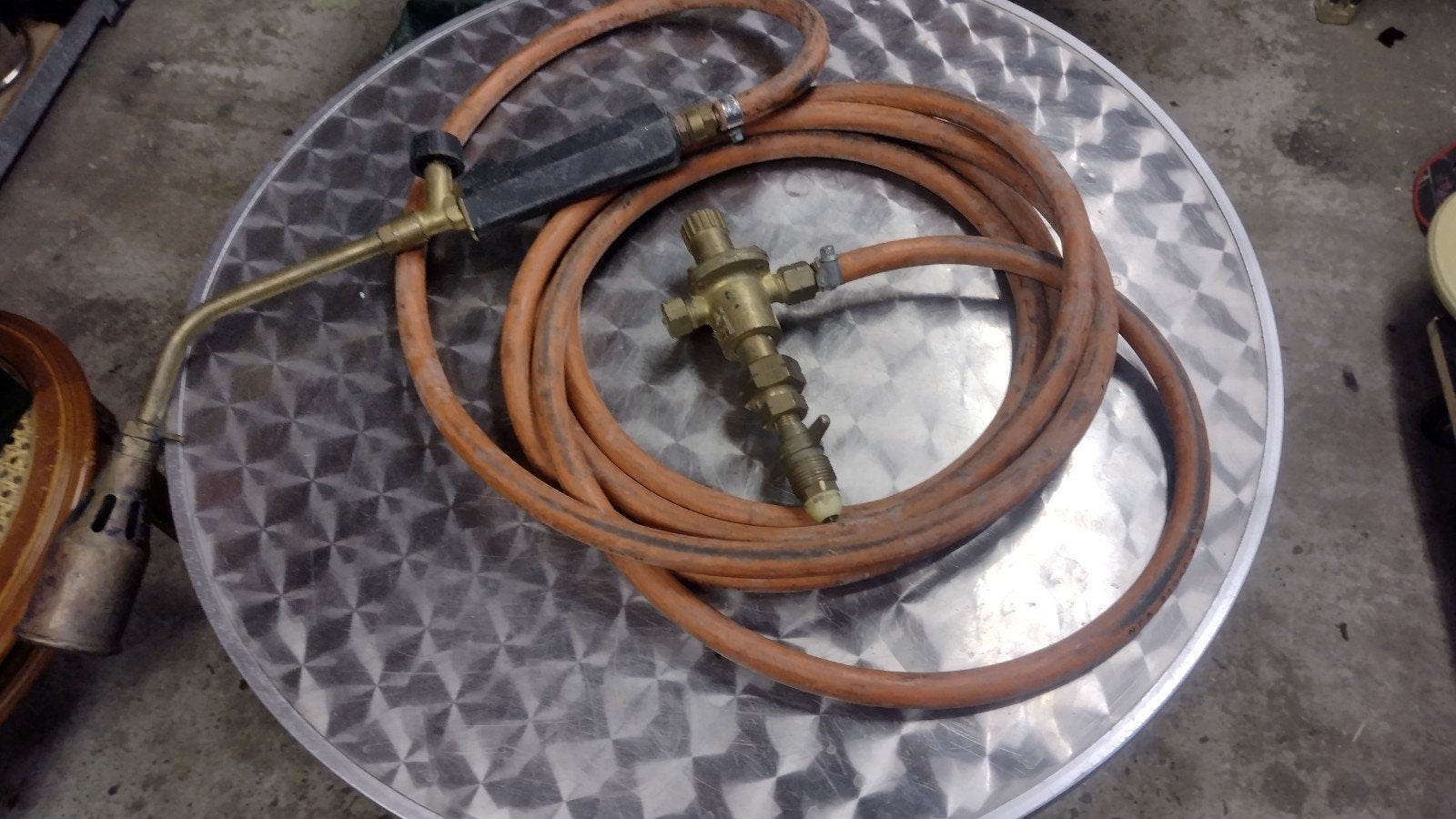 Sievert gas  brander met slang en drukregelaar, Ophalen of Verzenden, Gebruikt, Overige typen, Overige merken