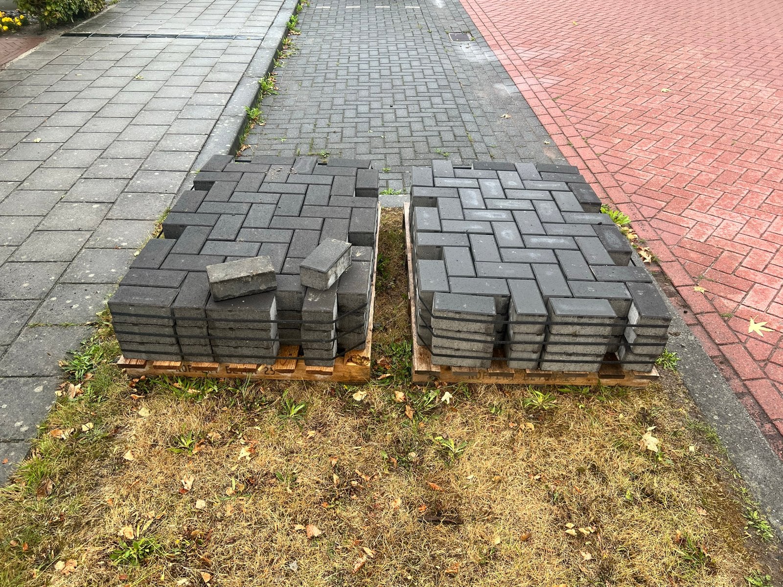 6m2 8cm Betonklinkers (BKK) antraciet, Ophalen, Klinkers, Nieuw, 5 tot 10 m²