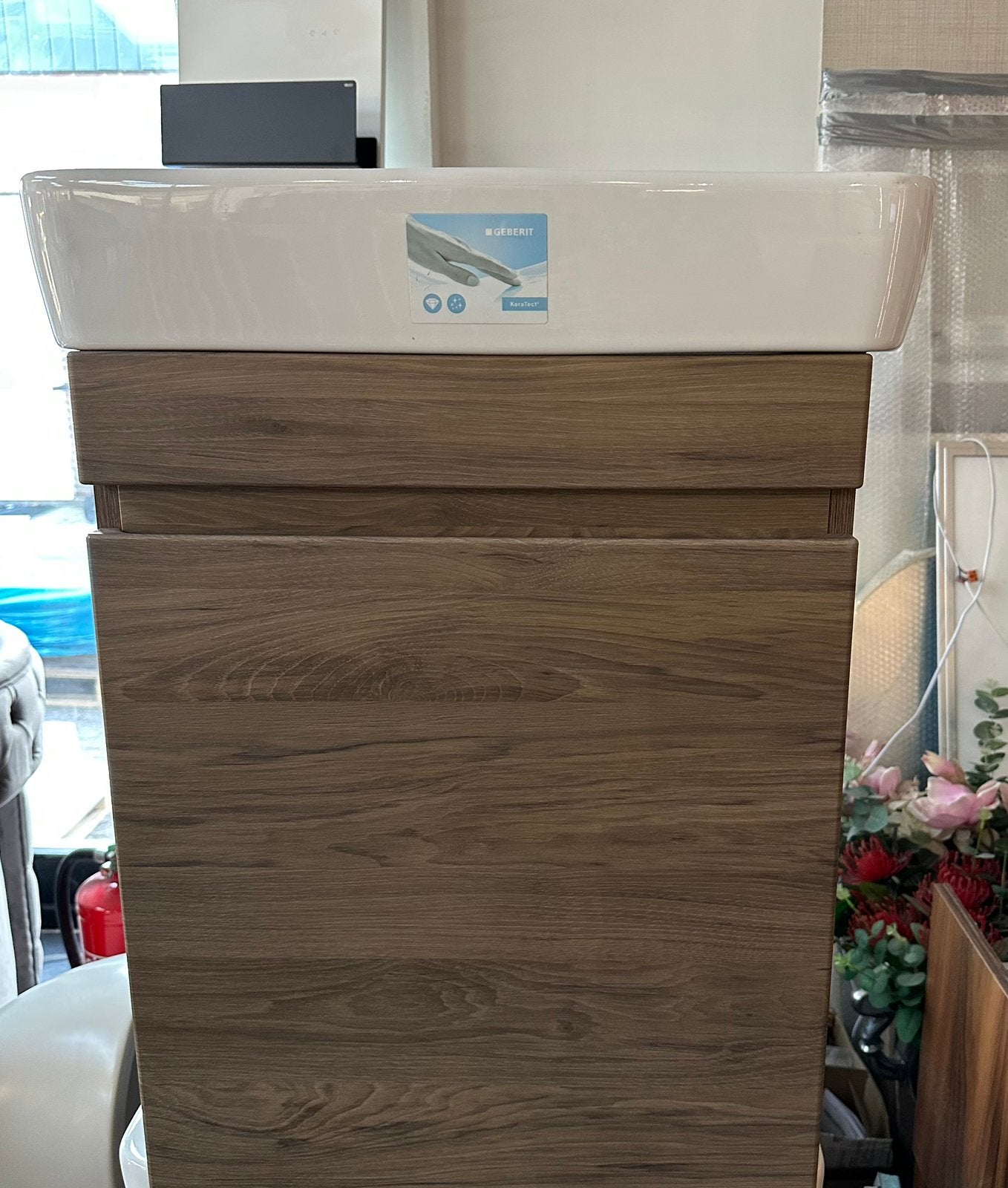 Geberit Renova Plan met hoge lade en binnenlade, Ophalen, Zo goed als nieuw, Wastafel