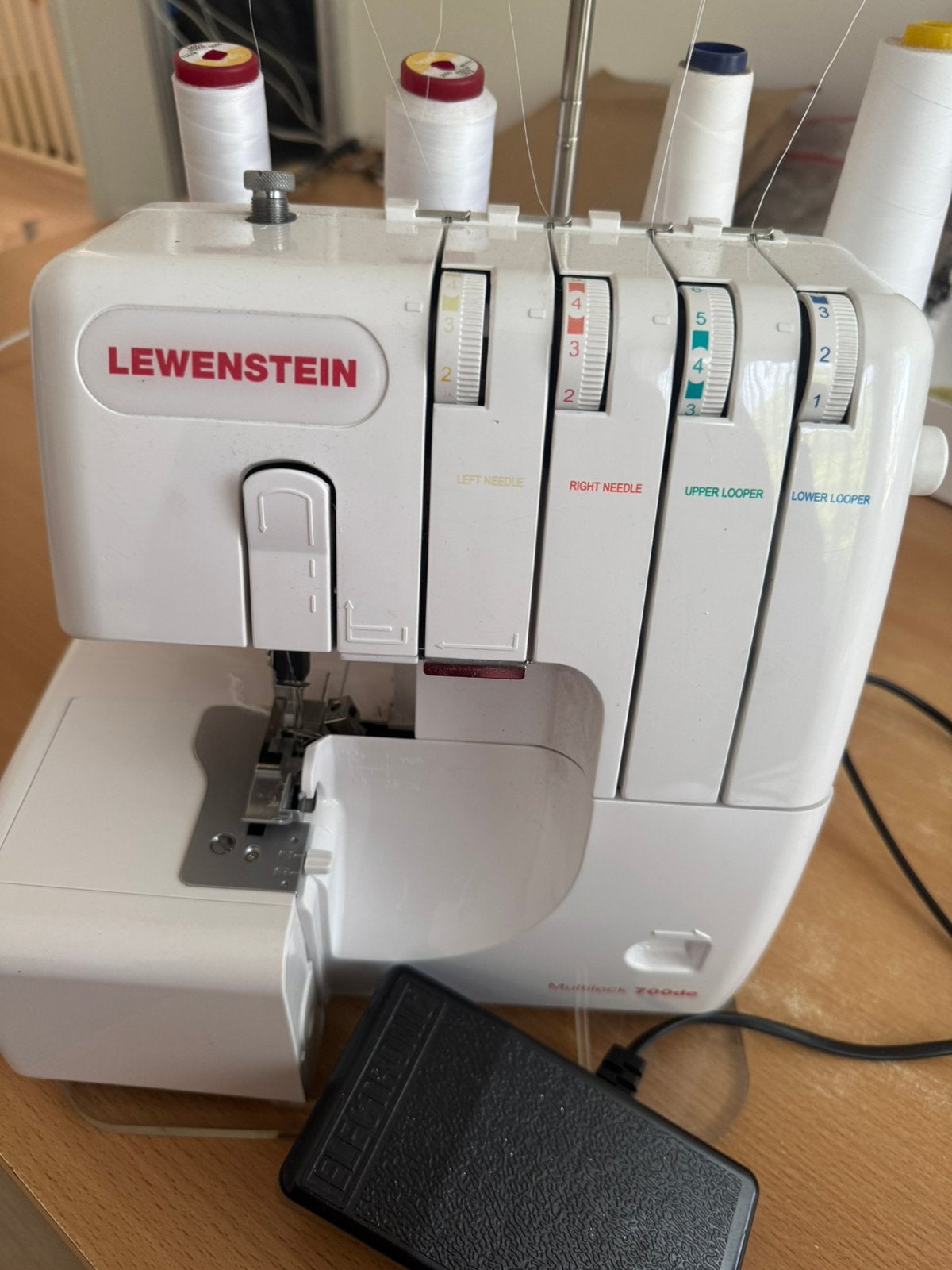Lewenstein lokmachine, Ophalen of Verzenden, Zo goed als nieuw, Lockmachine, Overige merken