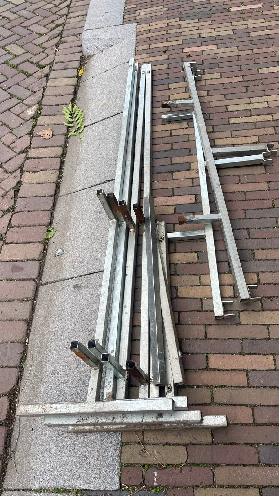 DEMONTABEL FRAME professionele marktkraam uitstalling kraam, Ophalen