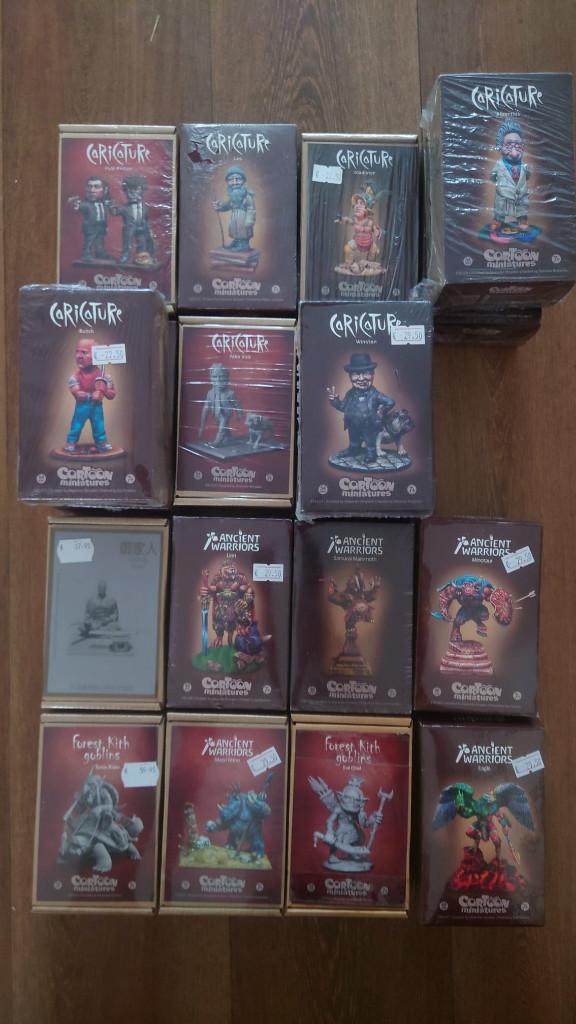 Scalebro Miniaturen, 54mm Display Modellen alles moet weg, Ophalen of Verzenden, Nieuw, Groter dan 1:35, Figuur of Figuren