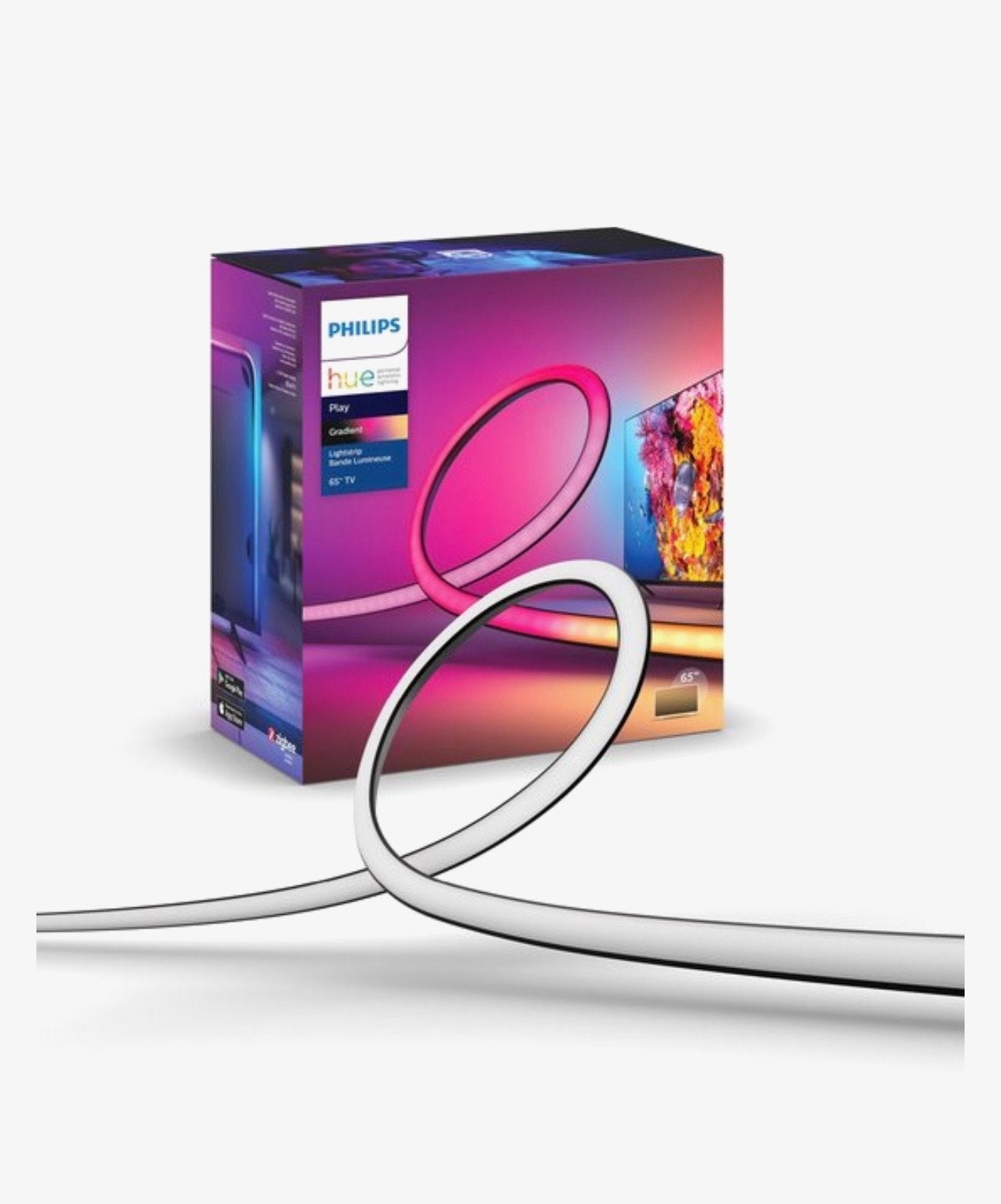 Philips Hue Play Gradient Lightstrip 65 inch TV, Ophalen, Nieuw