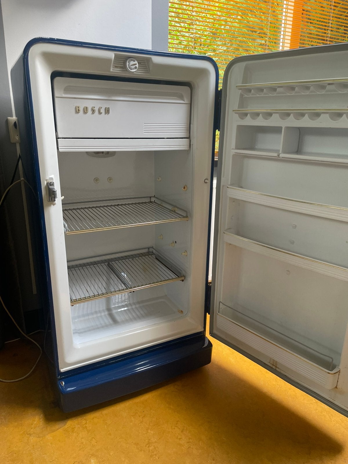 Bosch koelkast, Ophalen, Gebruikt, 120 tot 140 cm, 60 cm of meer