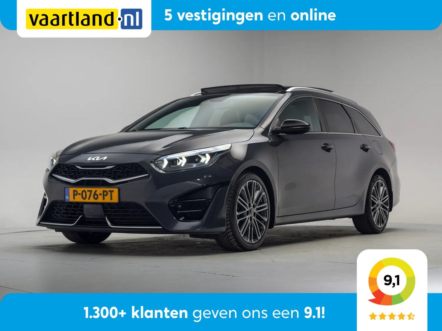 Kia Ceed Sportswagon 1.5 T-GDI GT-PlusLine Aut. [ Trekhaak P, Auto's, Automaat, Dealer onderhouden, Gebruikt, 4 cilinders