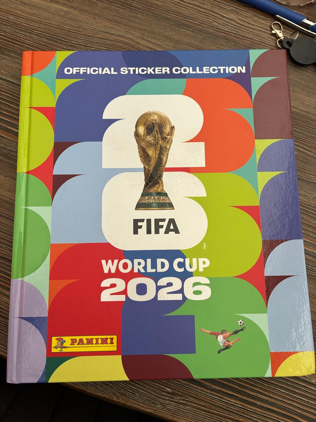 Zeldzaam Hardcover Panini WK 2026 sticker album, Verzamelen, Ophalen of Verzenden, Nieuw, Sport