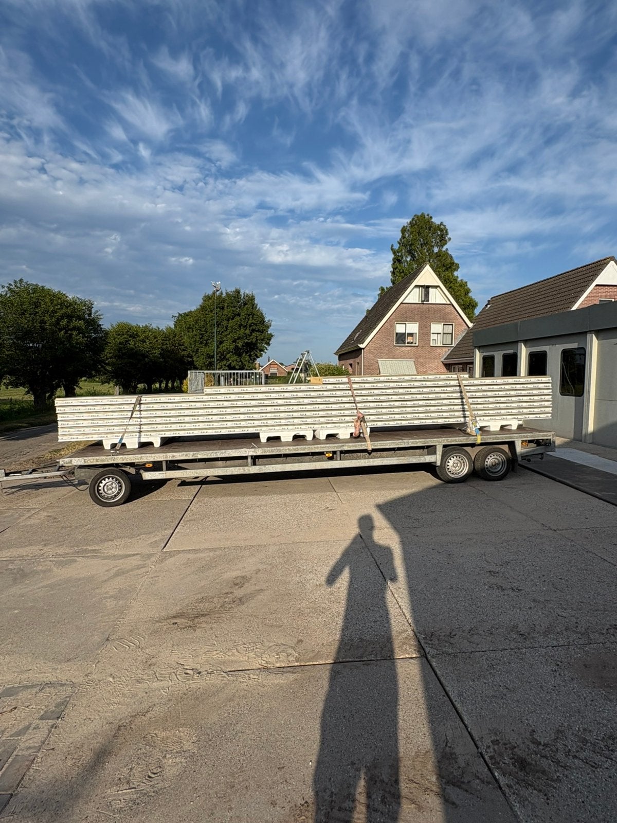 Nieuwe Falk Sandwichpanelen 100mm Kleur Ephyra, Ophalen, Zo goed als nieuw