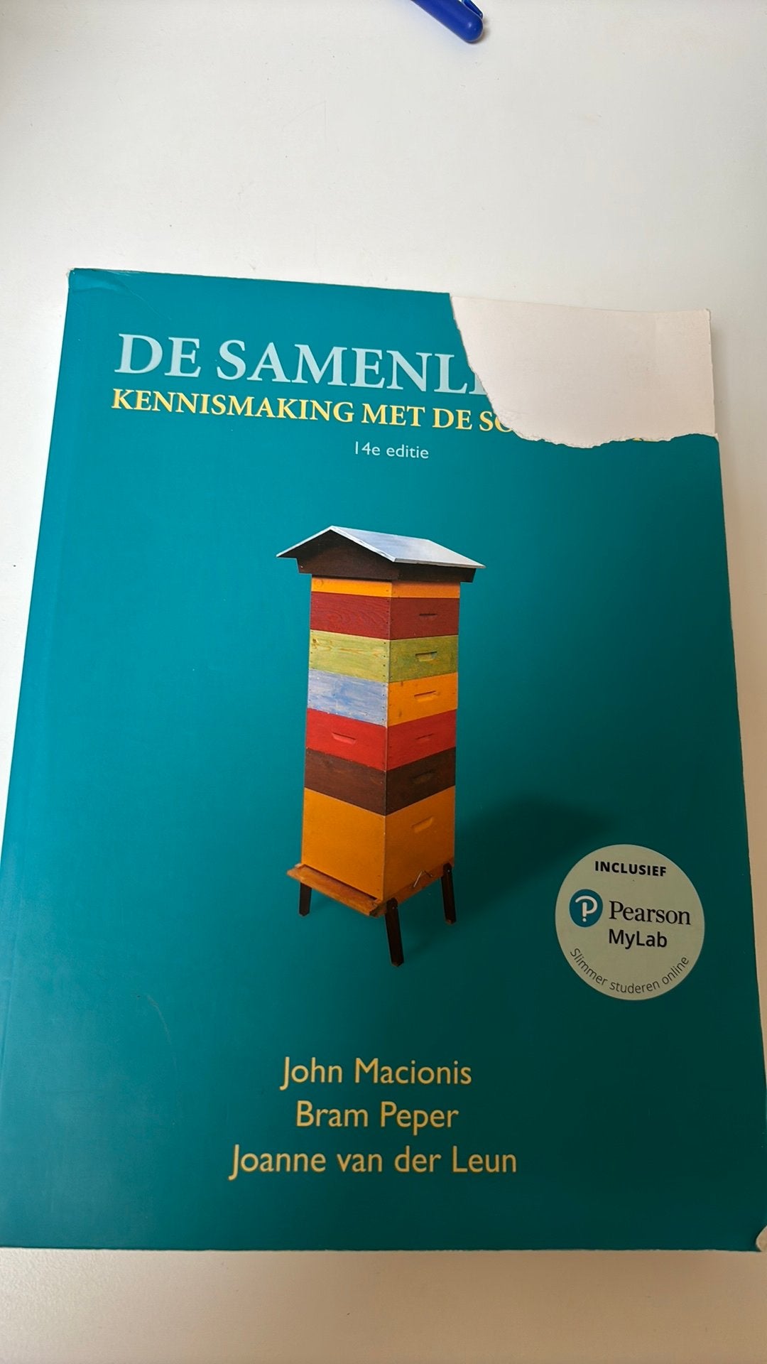 Joanne van der Leur - 14e editie, Joanne van der Leur; John Macionis; Bram Peper, Ophalen of Verzenden, Zo goed als nieuw, Nederlands