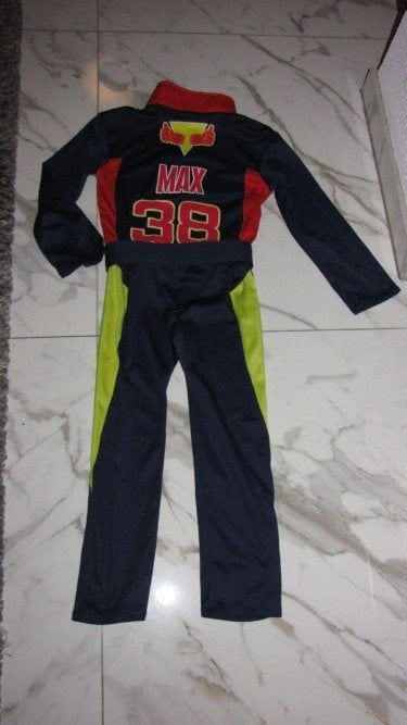 122-128 MAX VERSTAPPEN pak f1, Ophalen, Zo goed als nieuw, Jongen, Setje