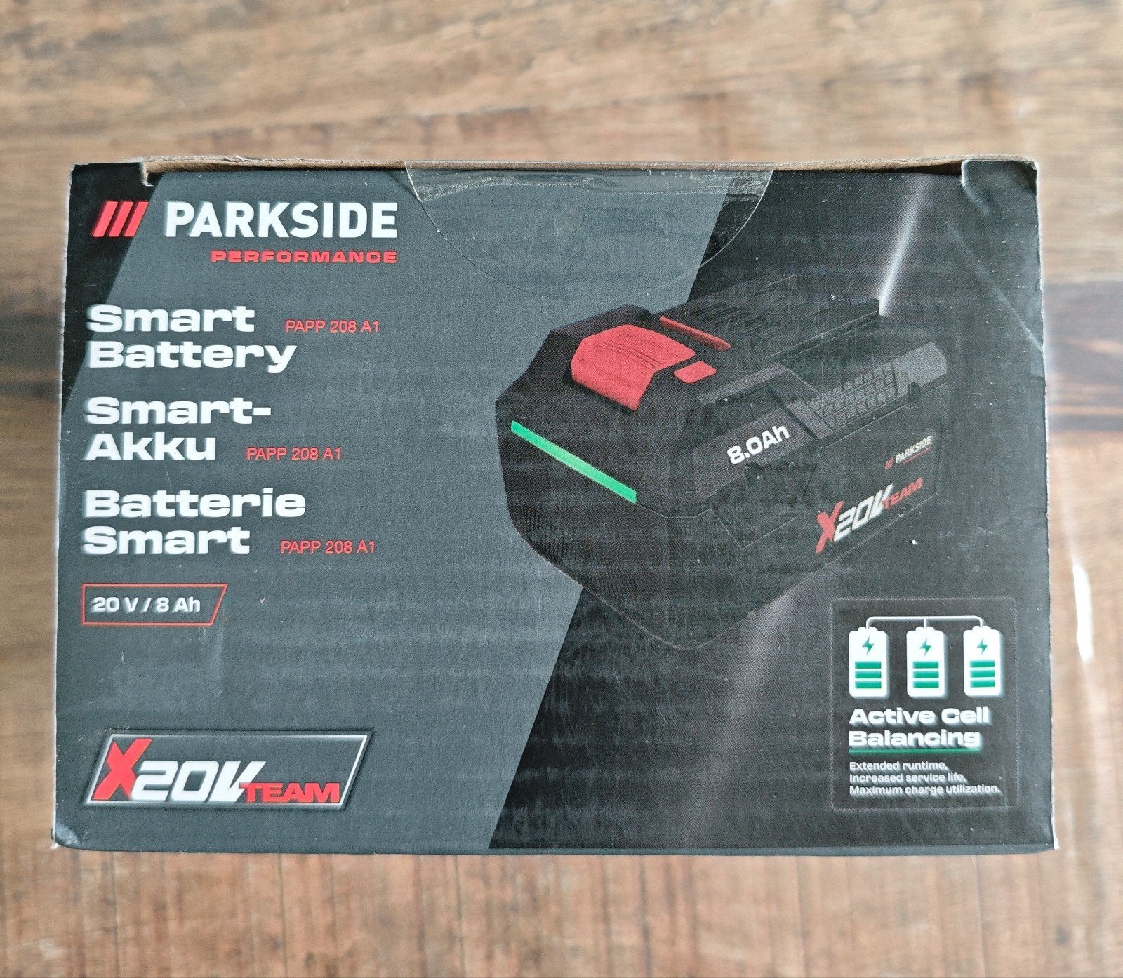 Parkside Smart Accu 20V 8Ah, PAPP 208 A1., Ophalen, Nieuw