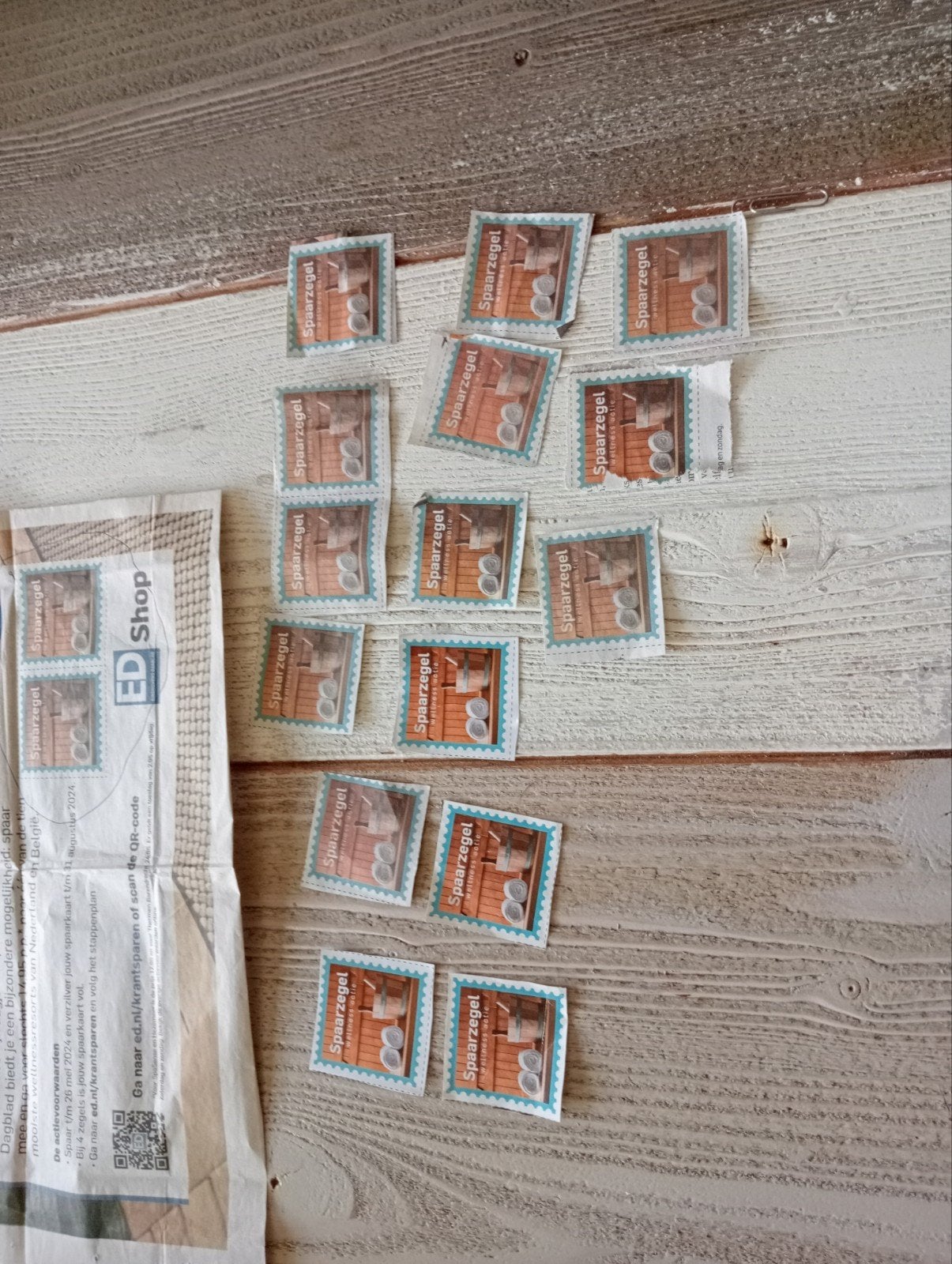 17 SAUNAZEGELS gratis ophalen, Ophalen