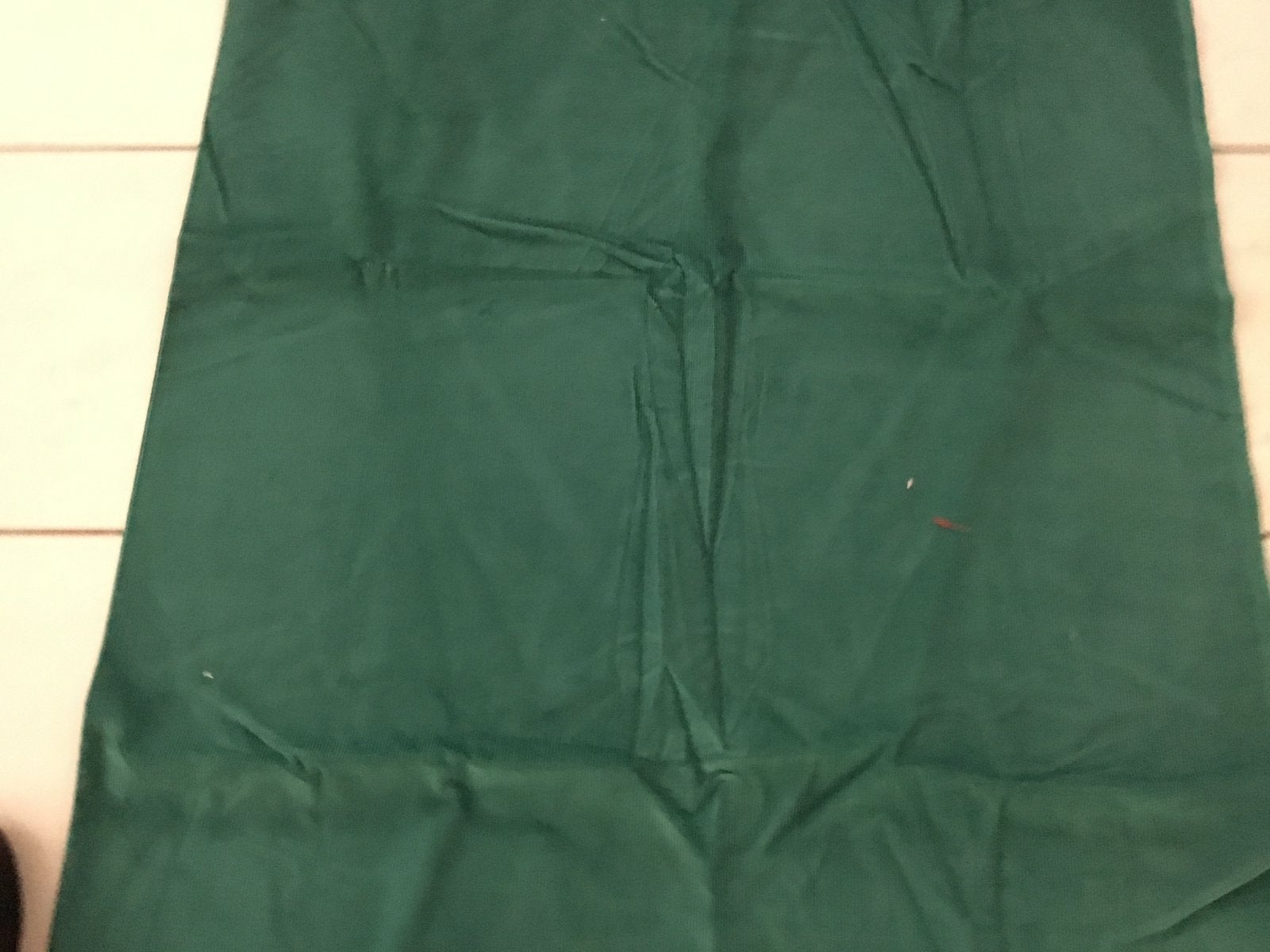 Groene lap stof, 120 cm of meer, Ophalen of Verzenden, Zo goed als nieuw, Katoen