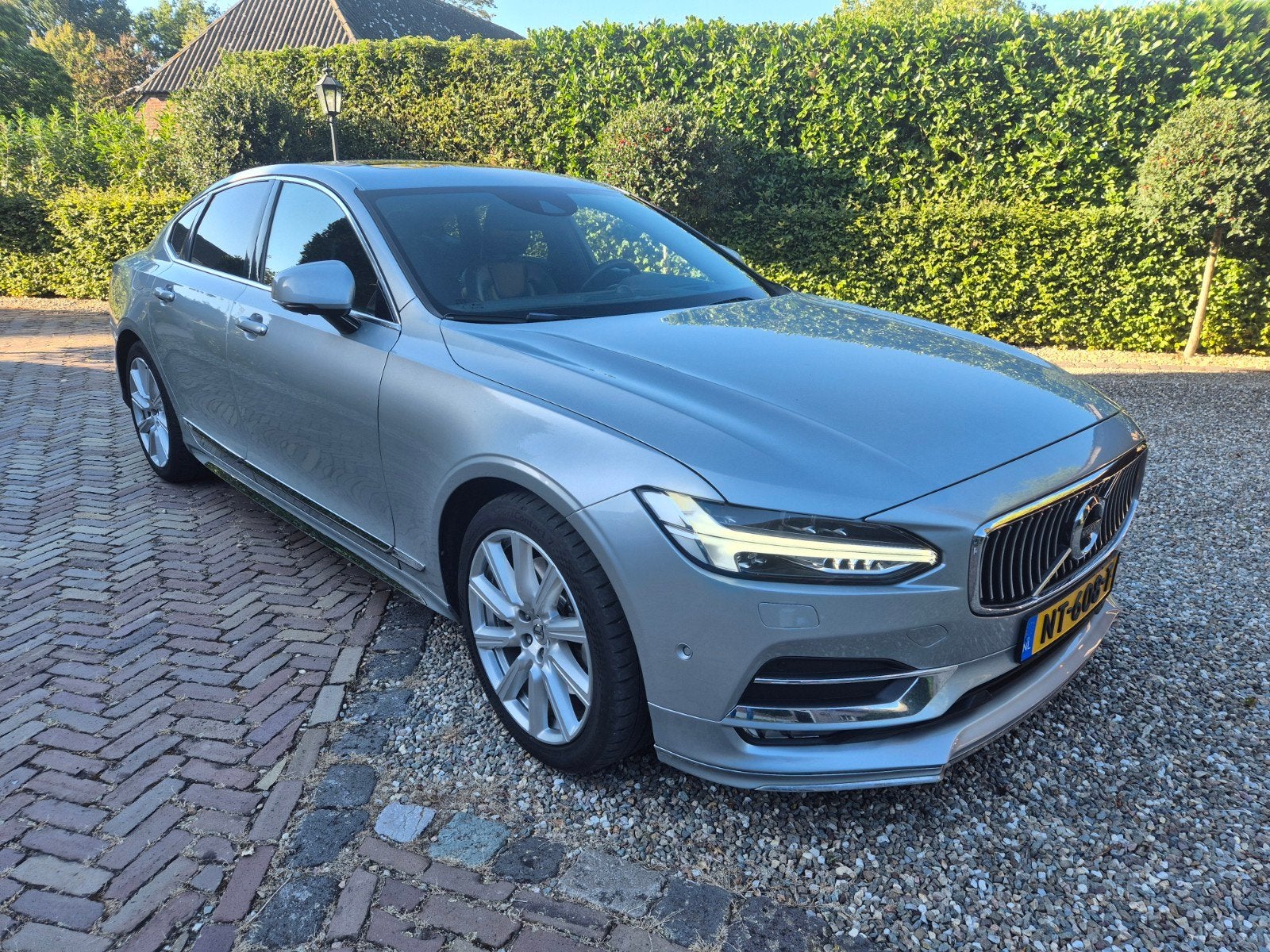 Volvo S90 D5 AWD Polestar trekhaak schuifdak Bowers & Wilkin, Auto's, 1698 kg, 1969 cc, Diesel, Vierwielaandrijving