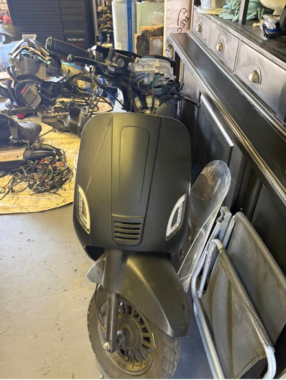 Riva scooter loop of sloop, Ophalen, Zo goed als nieuw, Benzine