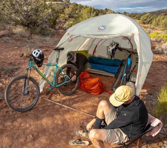 Complete, bijna nieuwe Big Agnes Wyoming Trail 2 tent, Caravans en Kamperen, Tenten, Ophalen of Verzenden, Zo goed als nieuw, Tot en met 2
