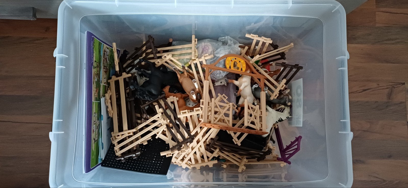 Schleich, Ophalen, Gebruikt