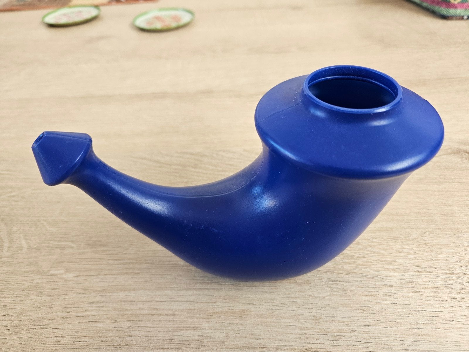 Blauwe Neti Pot - Neusspoeler voor Neushygiëne, Ophalen of Verzenden
