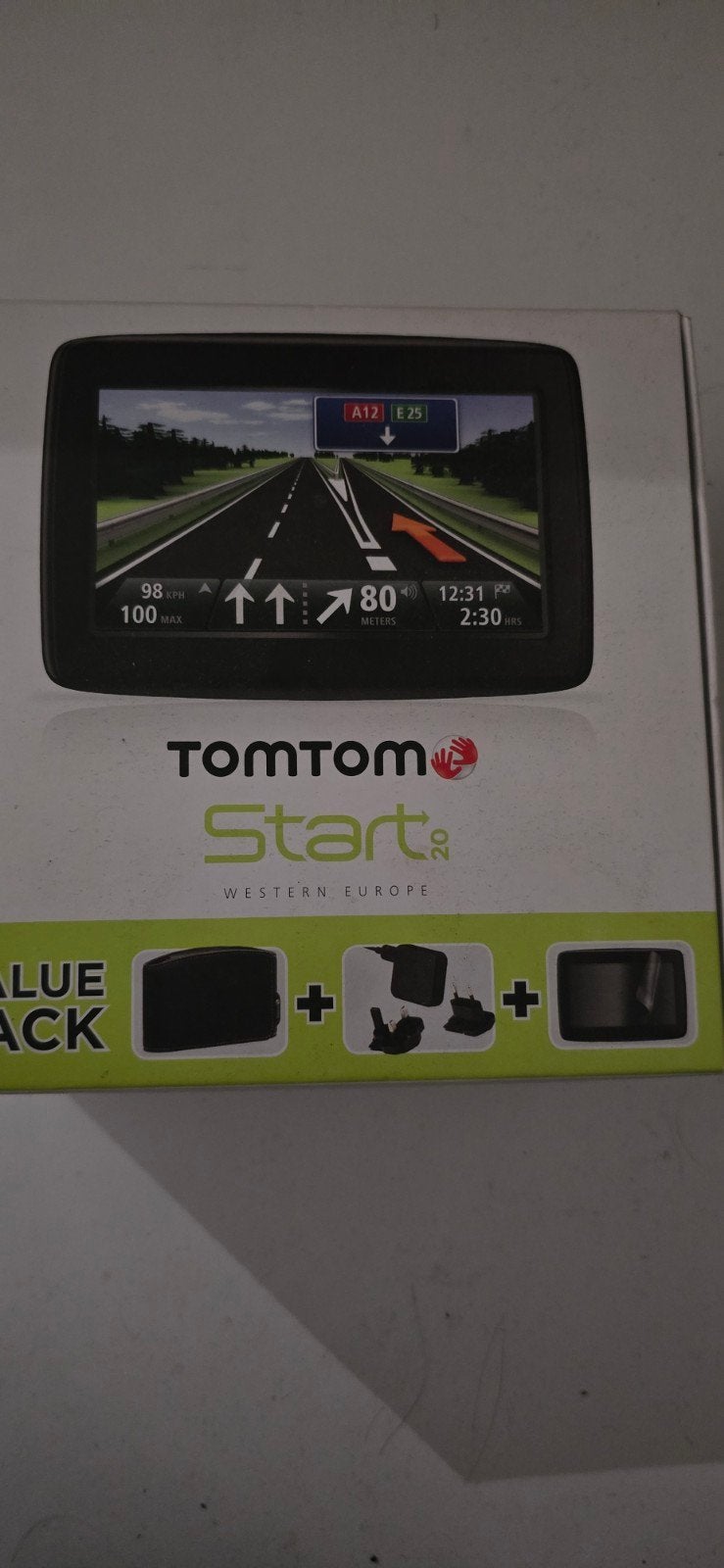 TomTom Start 20 Western Europe Navigatiesysteem, Ophalen, Gebruikt