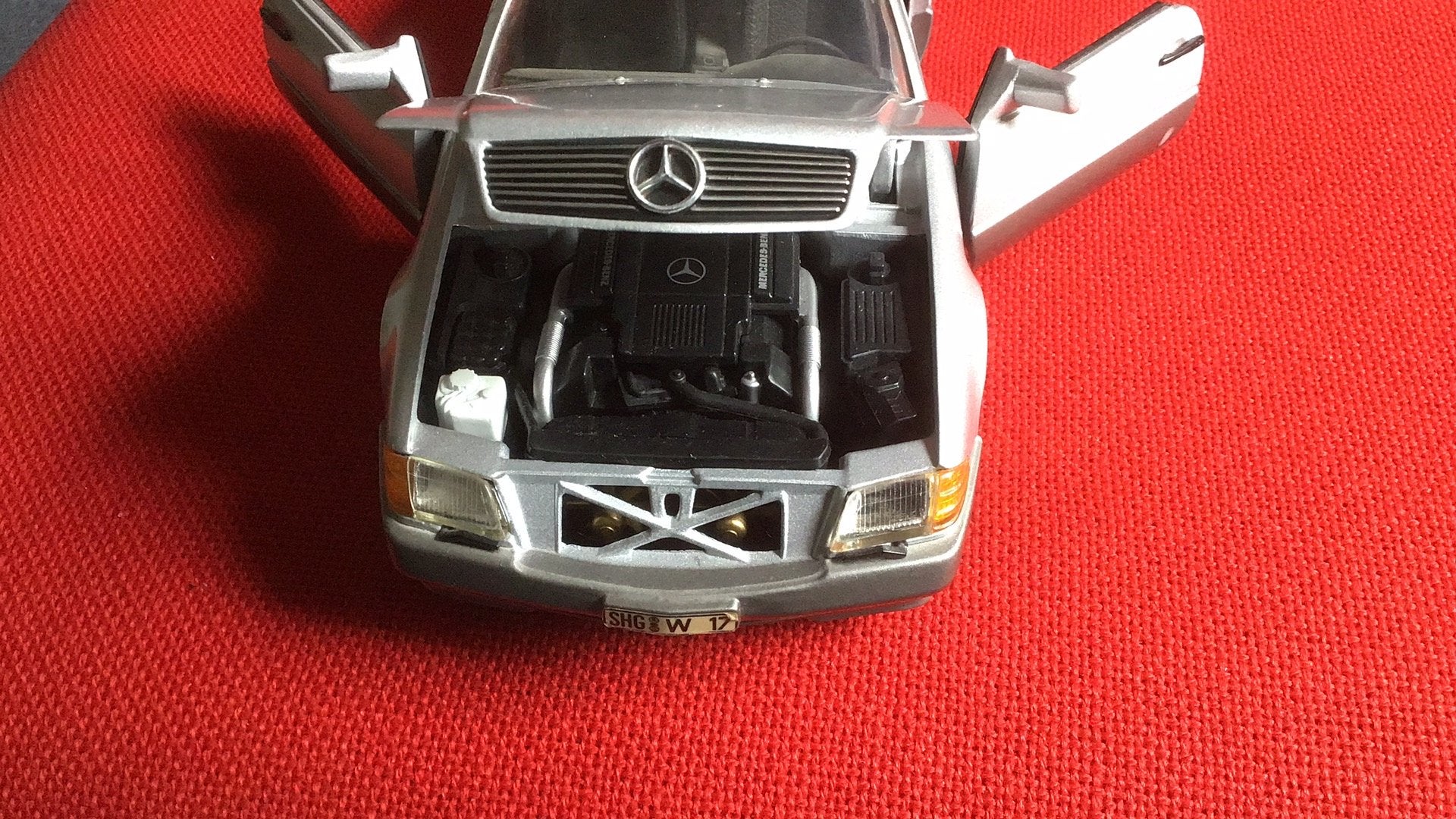 MERCEDES BENZ 500 SL HARDTOP REVELL LIEFHEBBERS ?, Ophalen of Verzenden, Zo goed als nieuw, Revell