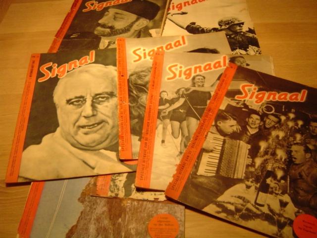 Oorlogspropaganda-blad Signaal (diverse nrs.), Verzenden, Overige soorten, Duitsland, Overige typen