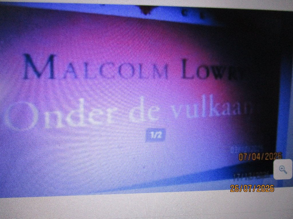 onder de vulkaan Malolm Lowry 9789023425199 #, Ophalen of Verzenden, Gelezen
