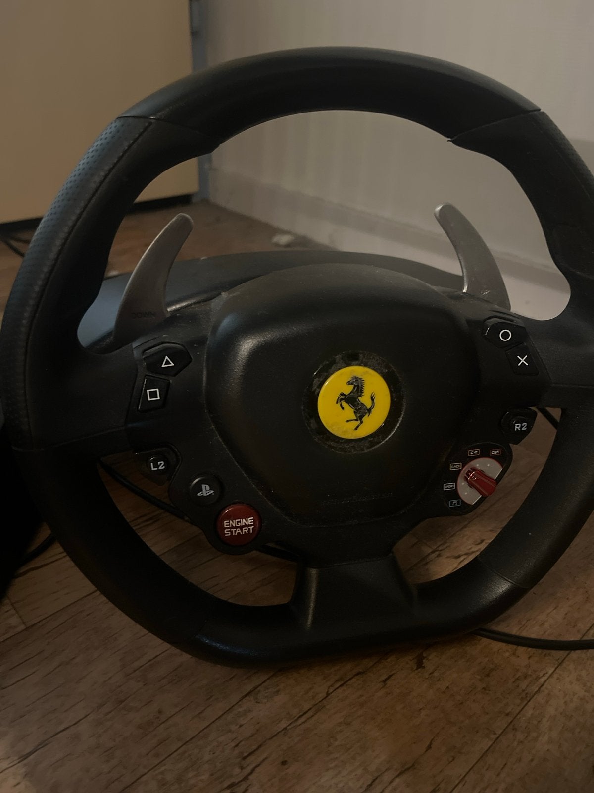 Thrustmaster T80 Ferrari 488 GTB Edition Stuur PS4, Ophalen, Gebruikt, Stuur of Pedalen, PlayStation 4