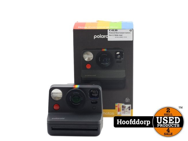 Polaroid Now Instant Camera Gen 2 | Nette staat, Audio, Tv en Foto, Fotocamera's Analoog, Polaroid, Zo goed als nieuw, Support@polaroid.com