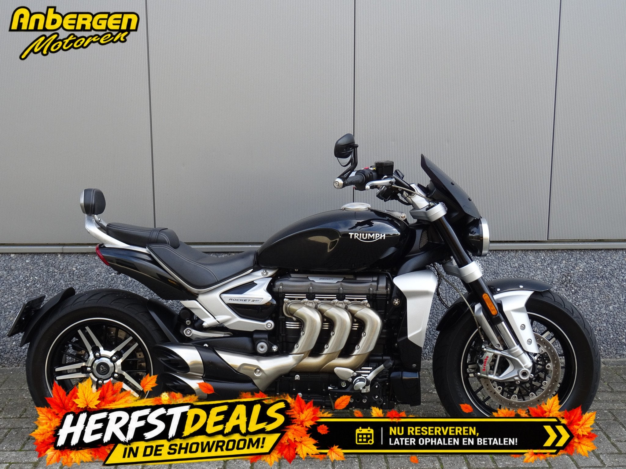 Triumph ROCKET 3 GT (bj 2020), Motoren, 2500 cc, Toermotor, Gebruikt, Bedrijf