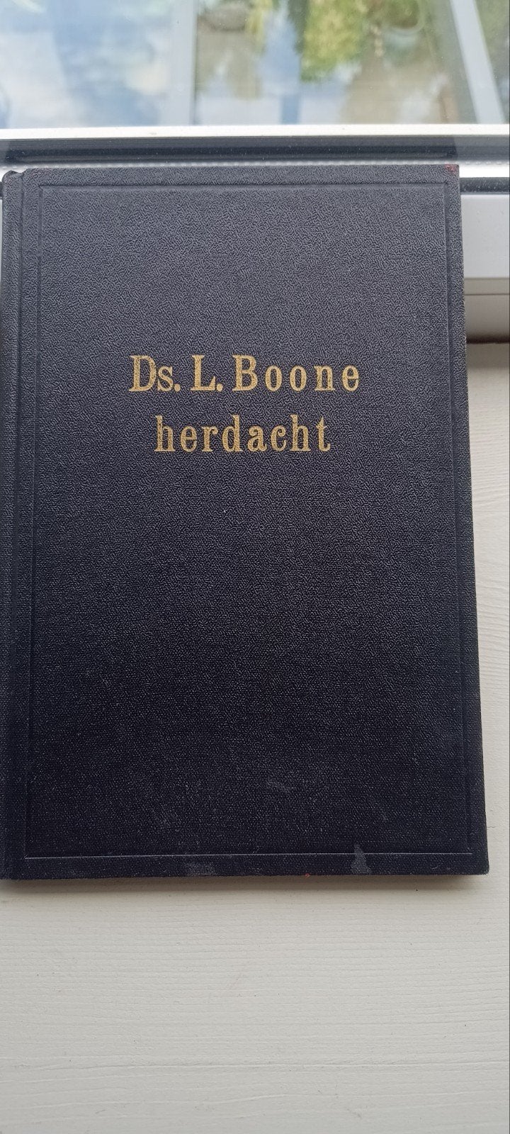 Ds. L. Boone herdacht - Predikatie M.A. Mieras 1957, Ophalen of Verzenden, Gelezen, Ds. M.A. Mieras, Christendom | Protestants