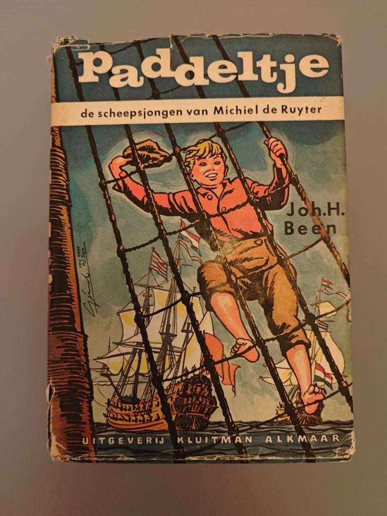 Paddeltje (de scheepsjongen van Michiel de Ruyter), Ophalen of Verzenden, Gelezen, Joh.H.Been, Achtergrond en Informatie