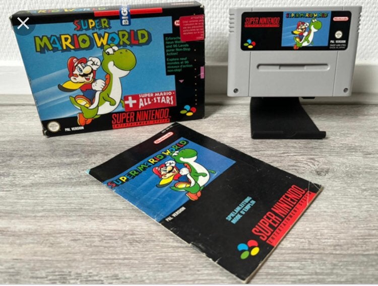 GEZOCHT Super Mario World SNES cib pal of ntsc, 1 speler, Ophalen of Verzenden, Zo goed als nieuw, Vanaf 3 jaar