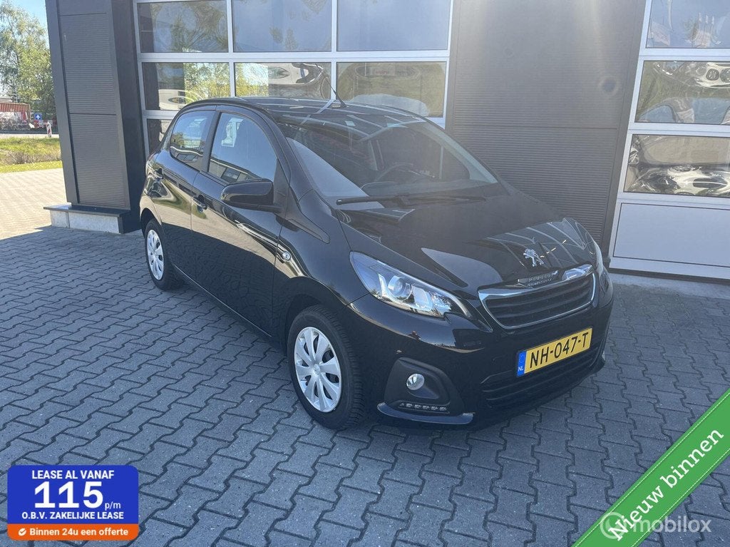 Peugeot 108 1.0 e-VTi Blue Lion met all seasonbanden, Voorwielaandrijving, Gebruikt, Euro 6, 4 stoelen