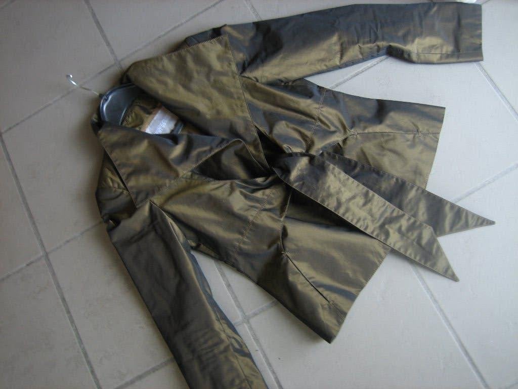 Chique goudgroen blouse-jasje RENE VAN DER WIJCK 38 snazzeys, Kleding | Dames, Maat 38/40 (M), Verzenden, Nieuw, Rene van der Wijck